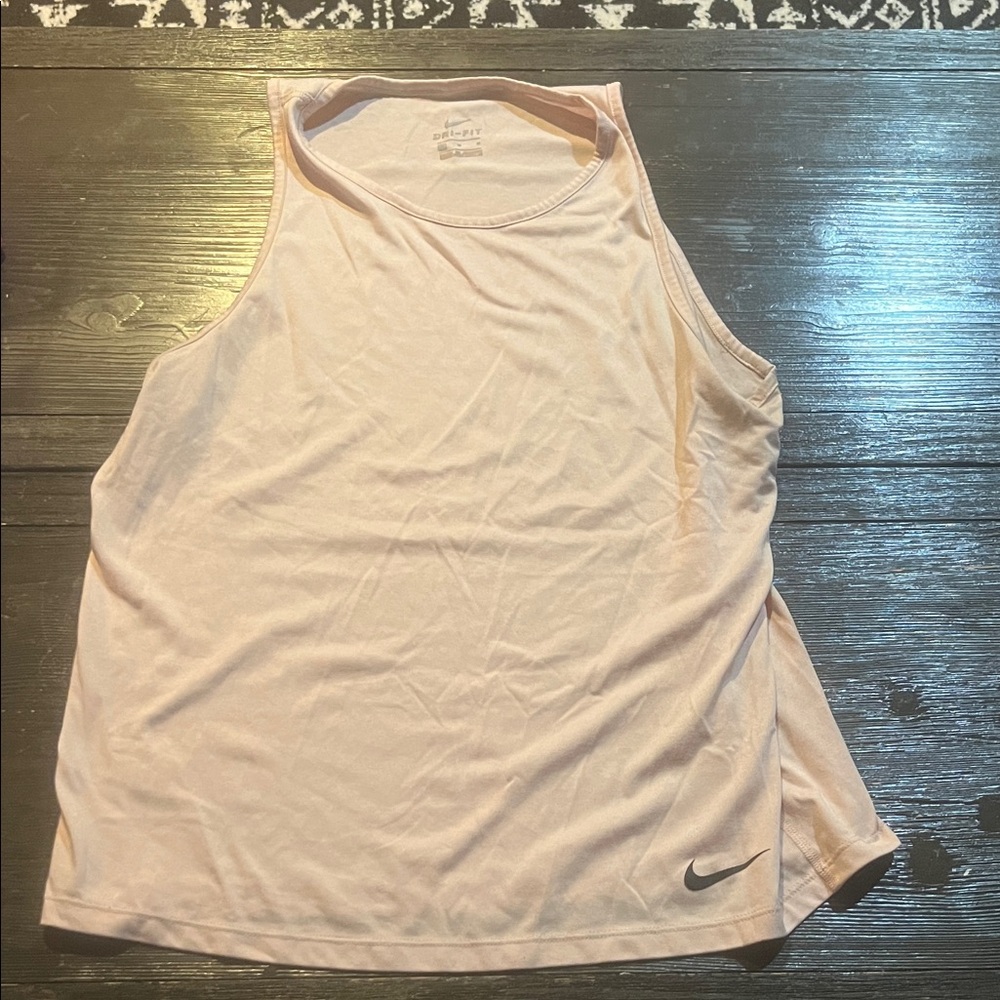Nike Women's Light Pink Tank Top